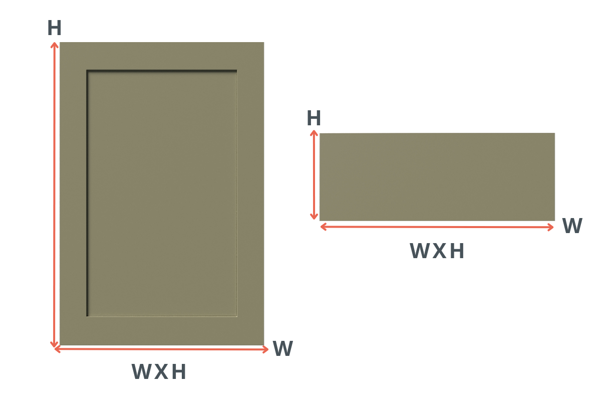 The Simple Way to Measure for Replacement IKEA Cabinet Doors